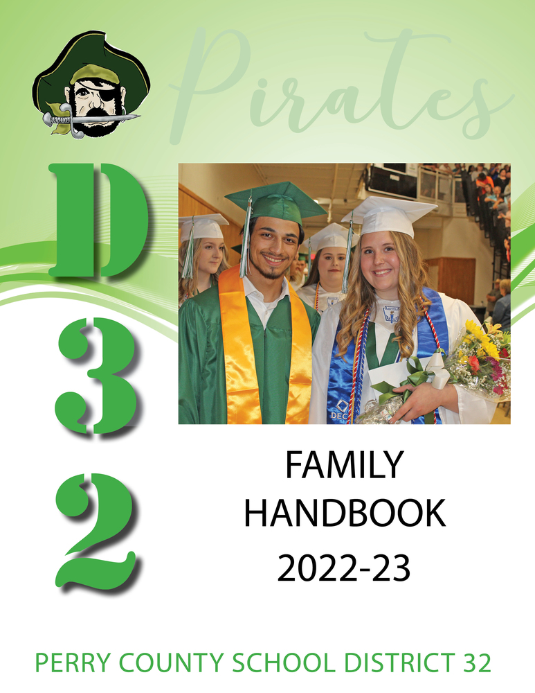 Cover of the Family Handbook, 2022-23