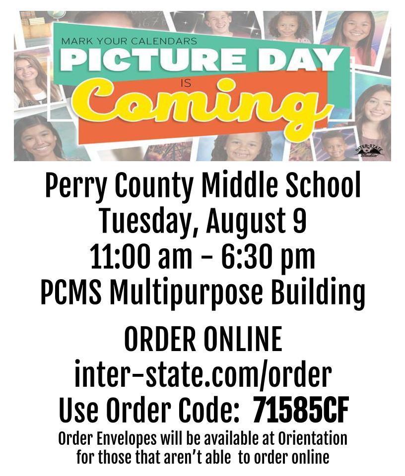 PCMS Picture Day