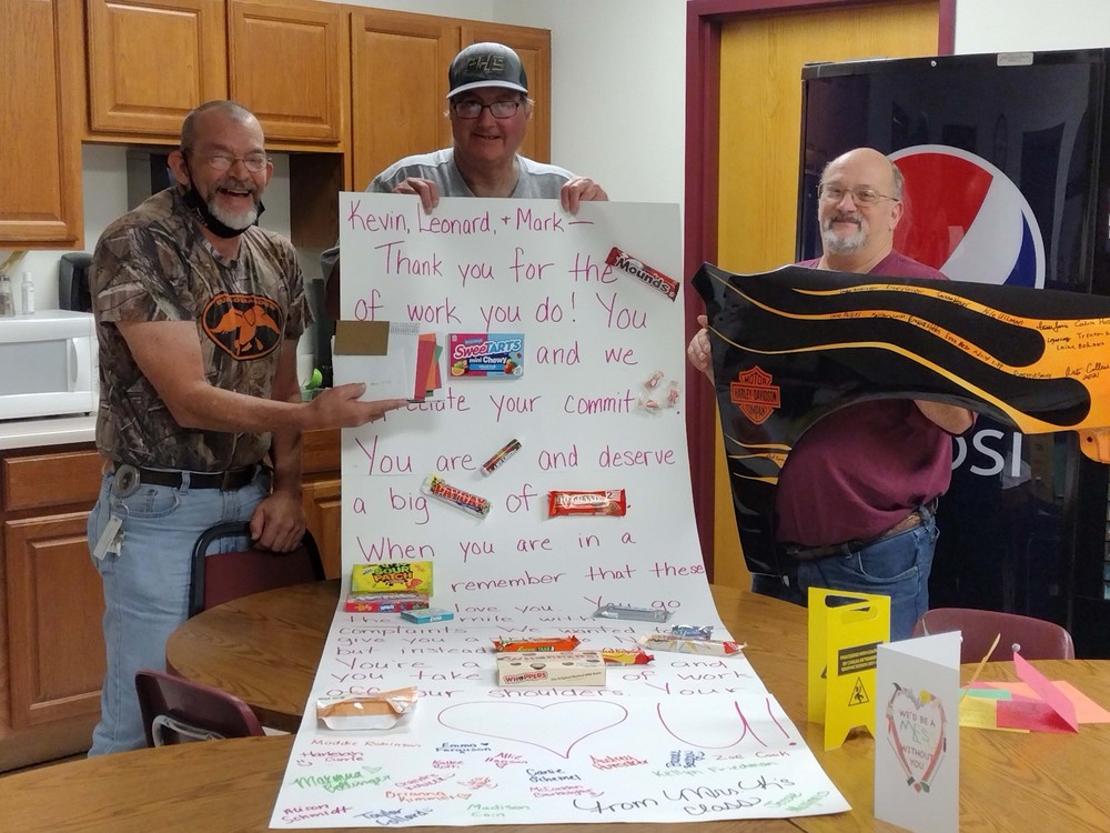 Custodian Recognition Day at the Career Center
