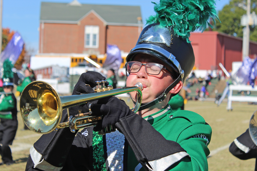 PHS band trumpeter