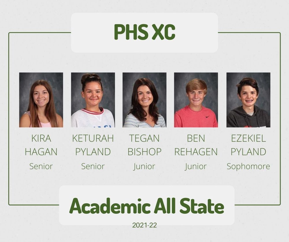 Academic All State Cross Country
