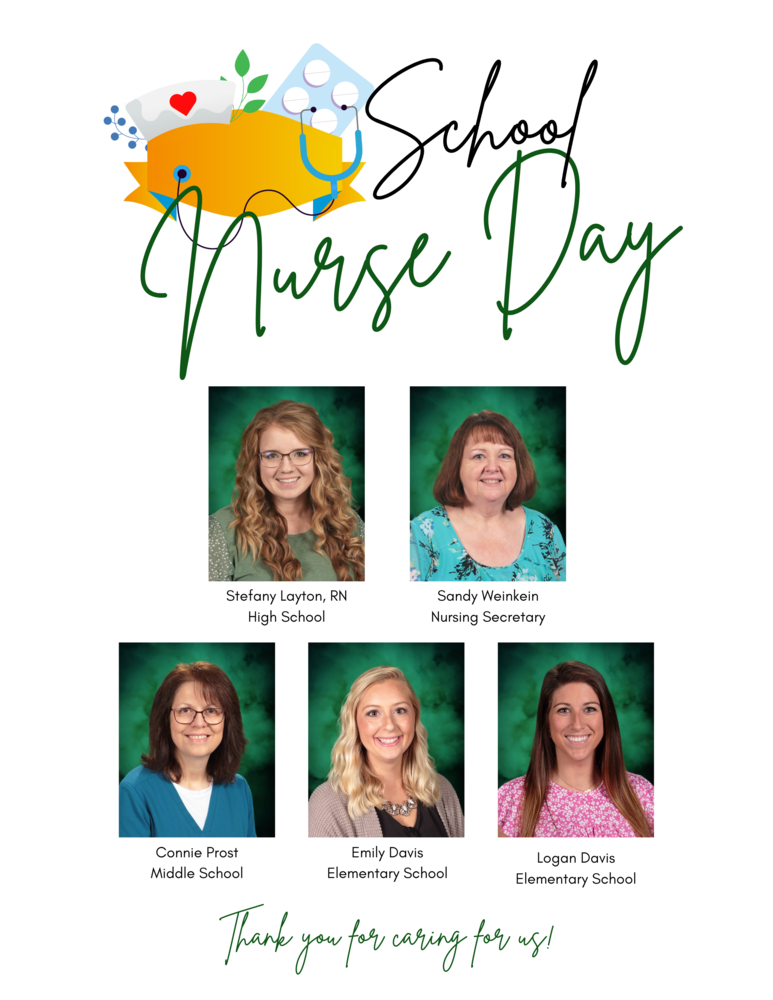 Photos of our school nurses