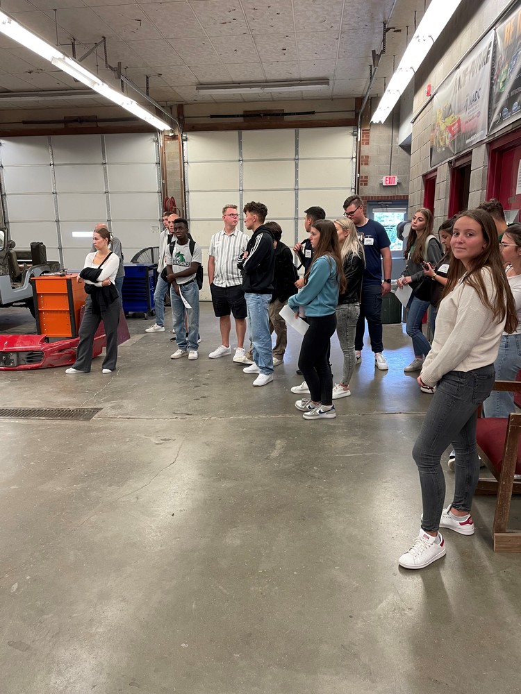 Gummersbach, Germany Students and Instructors Visit Career Center Campus