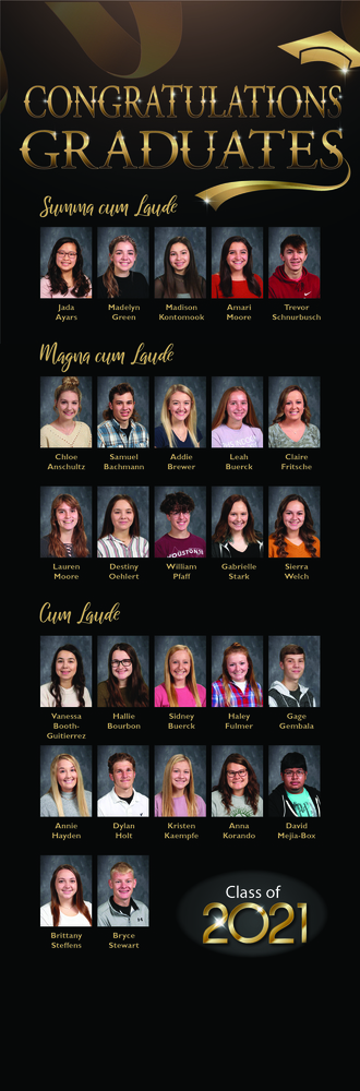 Perryville High School announces honor graduates