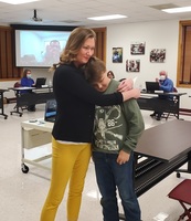 Driver, student commended for actions following crash